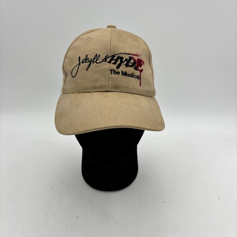 Vintage 90s Jekyll & Hyde The Musical Hat Broadway Strapback Hasselhoff Rare